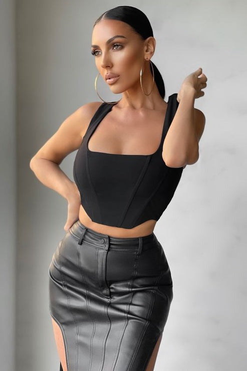 Studio OJS The Vintage Corset - Black