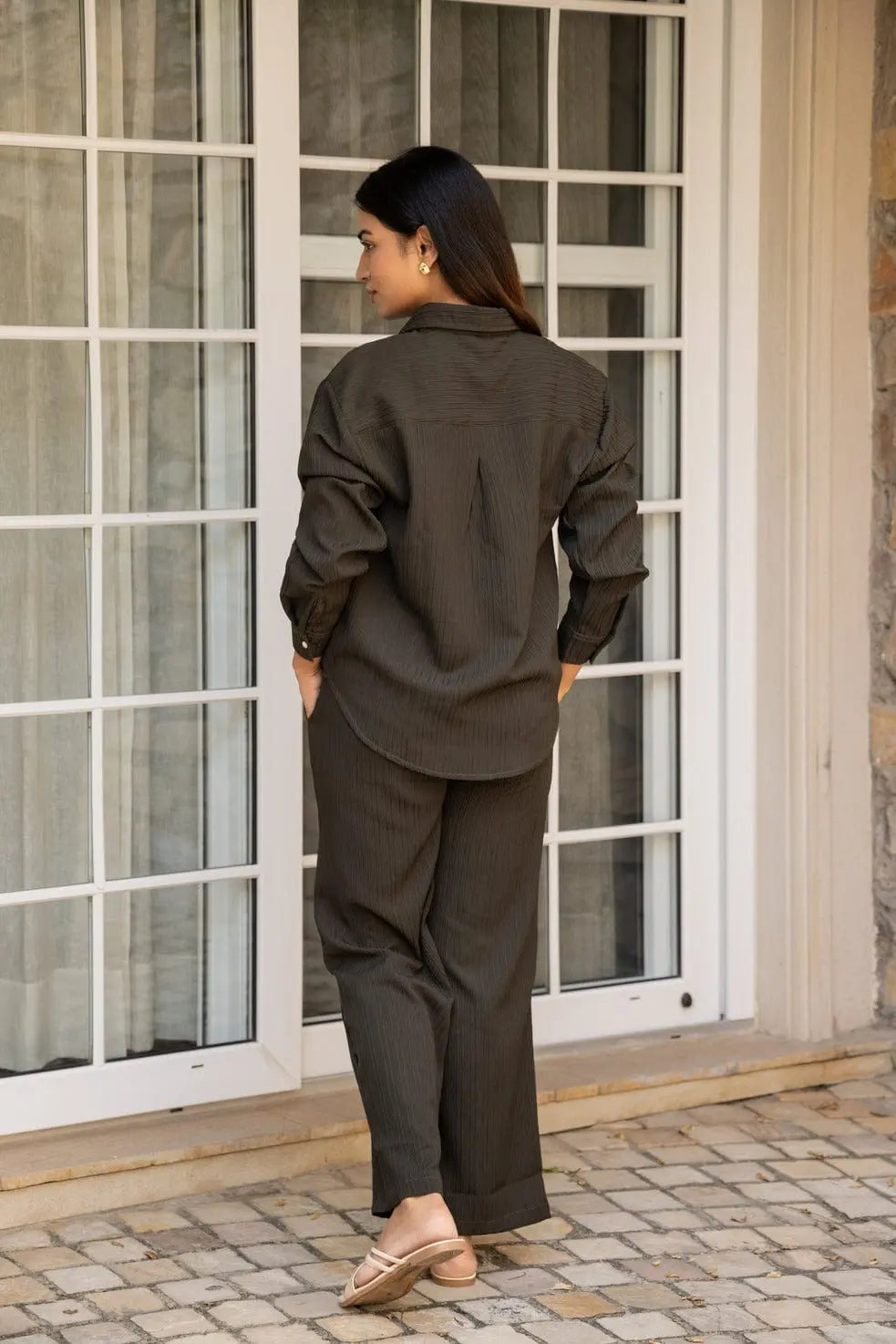 Sugnaa Knitted Shirt Pant Set