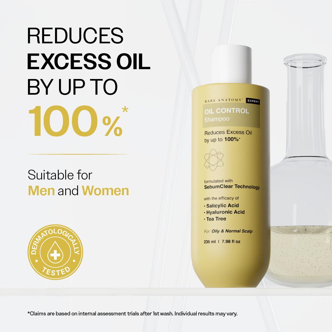 Bare Anatomy Oil Control Shampoo - 236ml