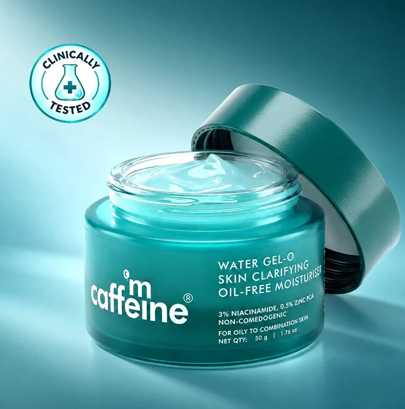 mCaffeine Water Gel-O Skin Clarifying Oil Free Moisturiser - 50g