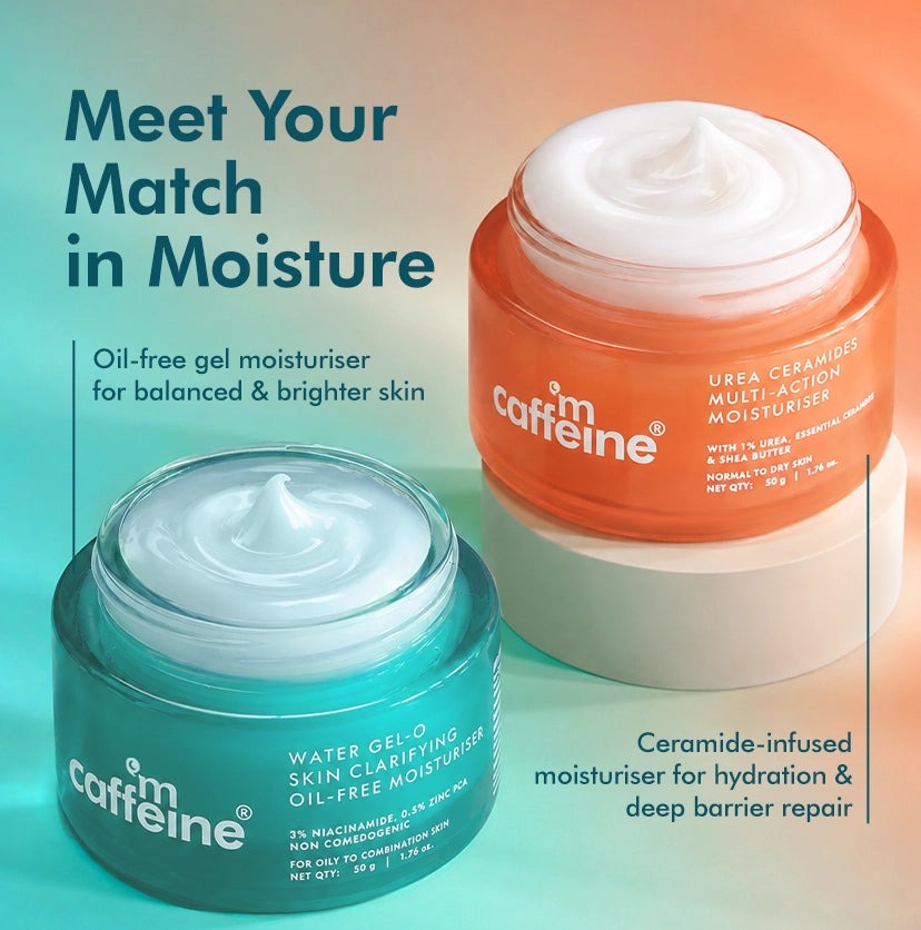 mCaffeine Water Gel-O Skin Clarifying Oil Free Moisturiser - 50g