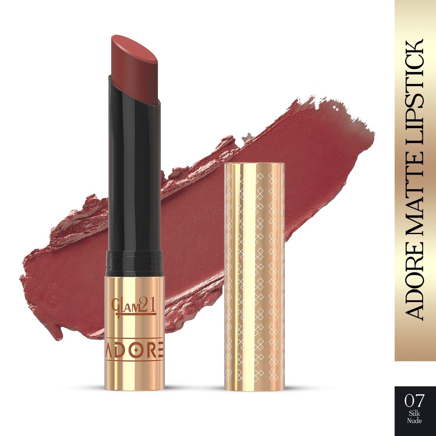 Glam21 Adore Lipstick - Silk Nude