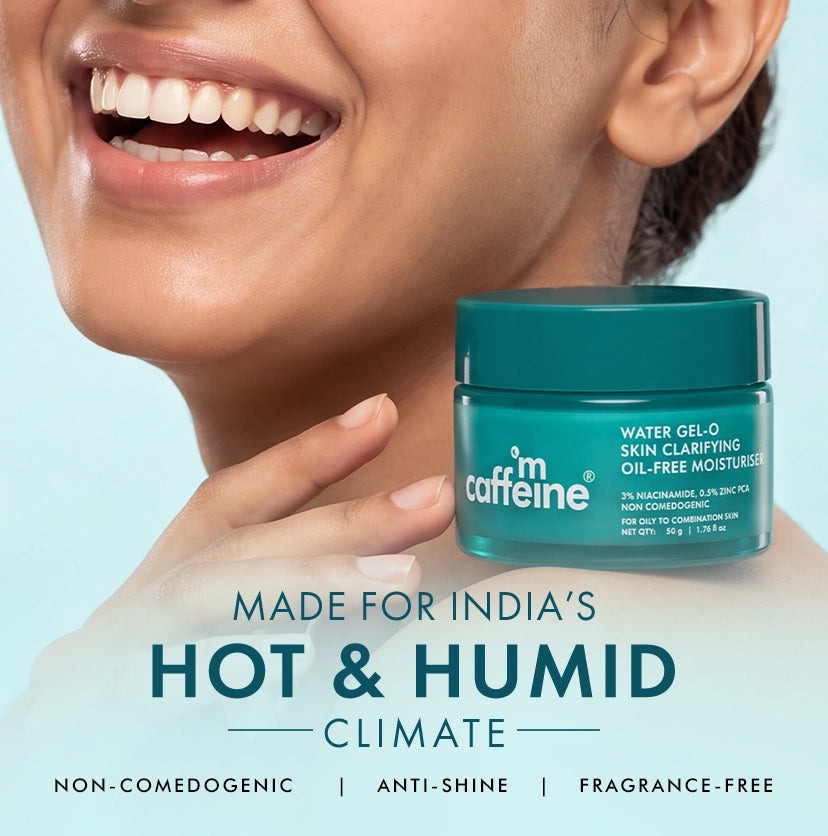 mCaffeine Water Gel-O Skin Clarifying Oil Free Moisturiser - 50g