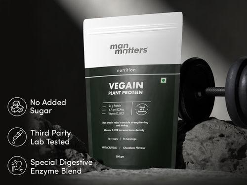 Man Matters Plant Protein Powder (500 gm)