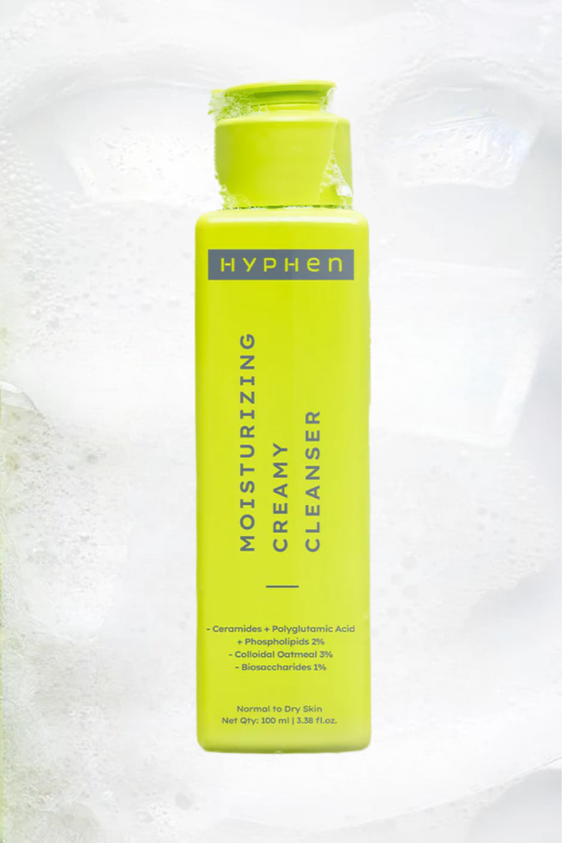 Hyphen Moisturizing Cream Cleanser with Polyglutamic Acid