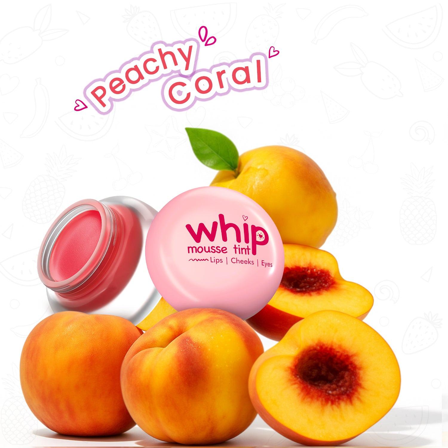 Glam21 Whip Mousse Tint - Peachy Coral