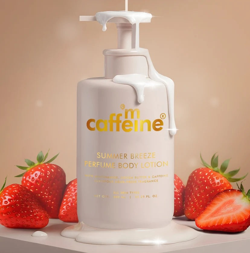 mCaffeine Summer Breeze Perfume Body Lotion - 600ml