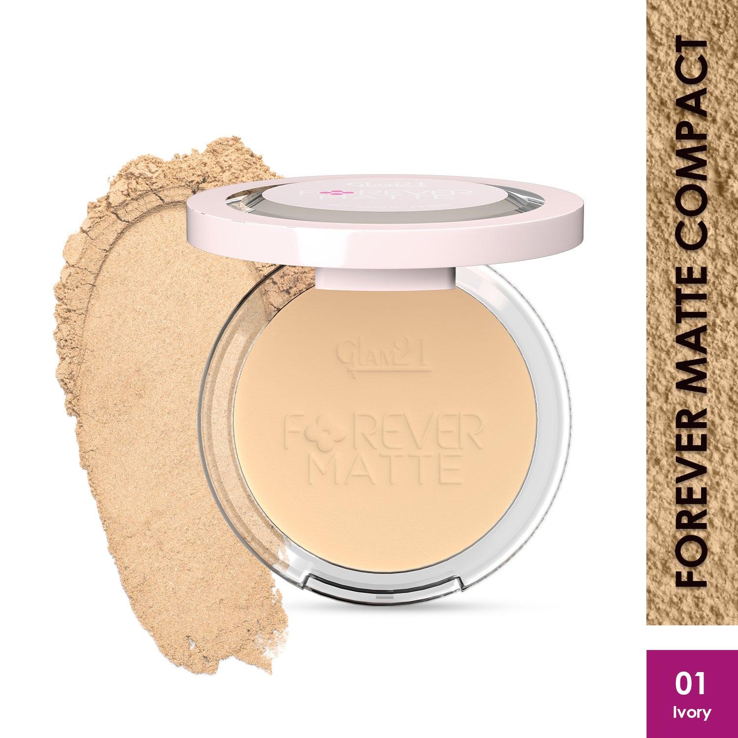 Glam21 Forever Matte Compact - Ivory