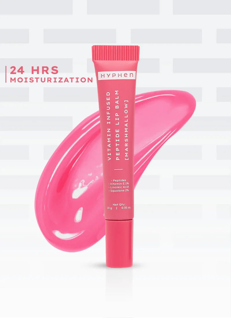 Hyphen Vitamin-Infused Peptide Tinted Lip Balm - Marshmallow - 10g