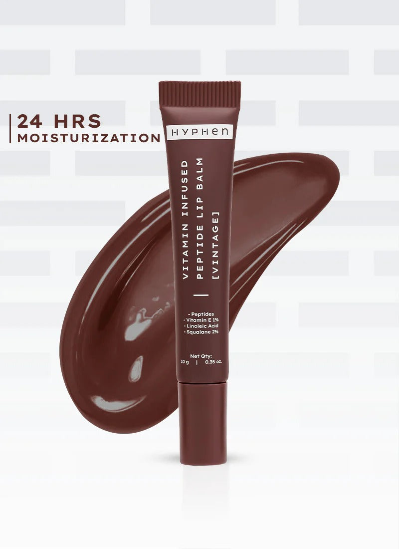 Hyphen Vitamin-Infused Peptide Tinted Lip Balm - Vintage - 10g