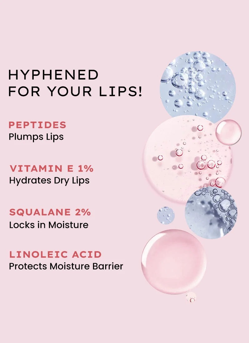 Hyphen Vitamin-Infused Peptide Lip Balm - Hazel, 10g