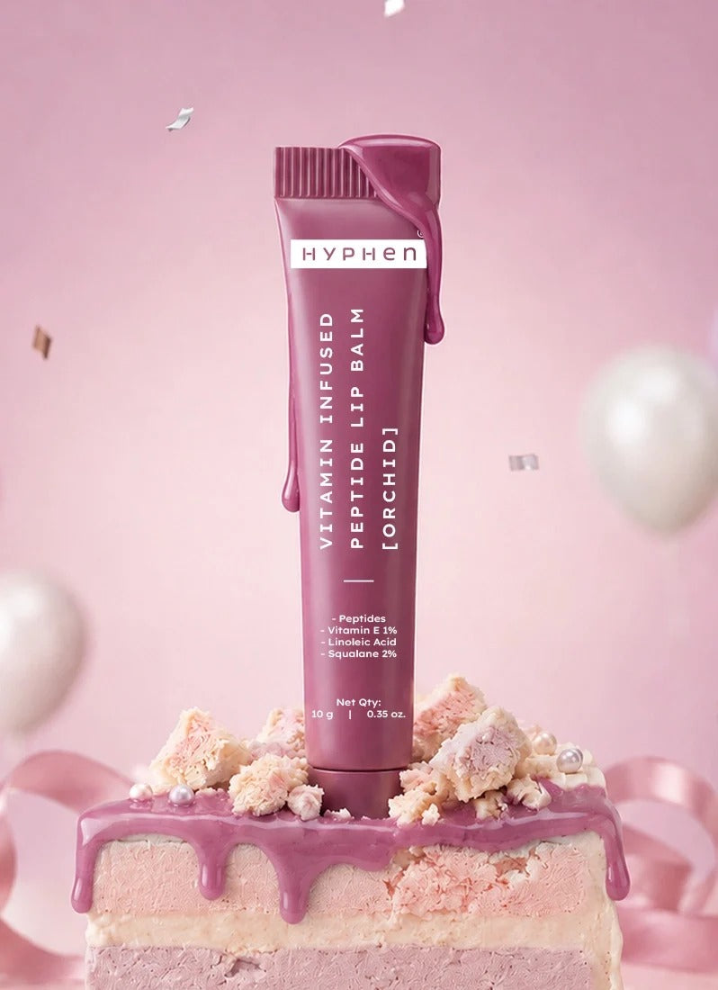 Hyphen Vitamin Infused Peptide Lip Balm - Orchid