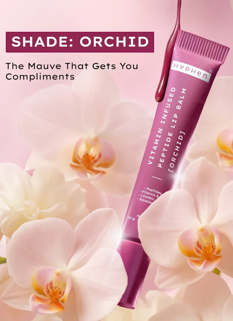 Hyphen Vitamin Infused Peptide Lip Balm - Orchid