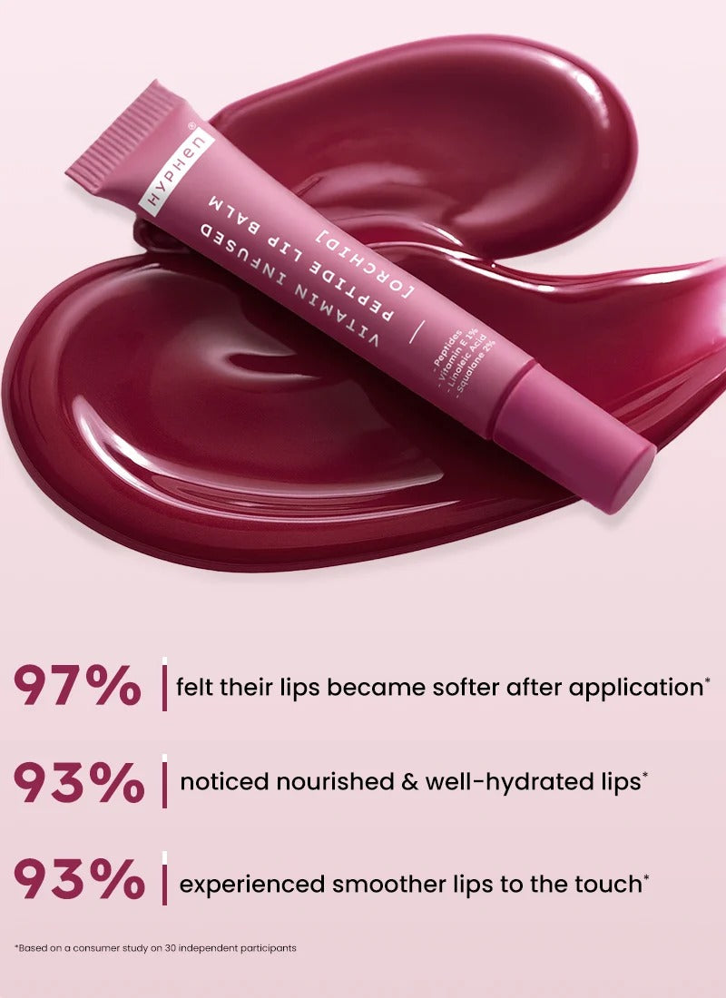 Hyphen Vitamin Infused Peptide Lip Balm - Orchid