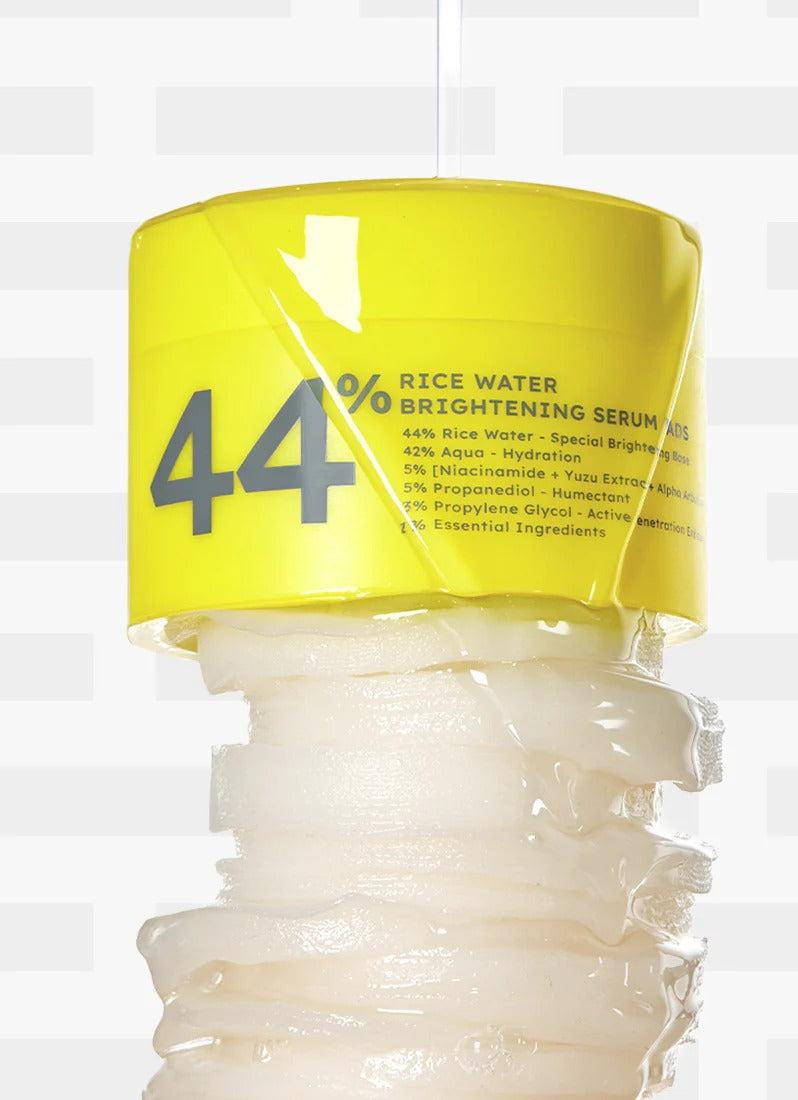 Hyphen 44% Rice Water Brightening Serum Pads - 50 Pads