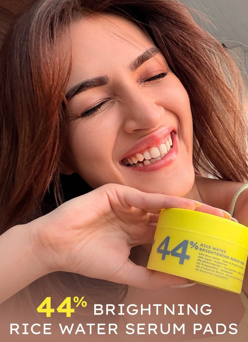 Hyphen 44% Rice Water Brightening Serum Pads - 50 Pads