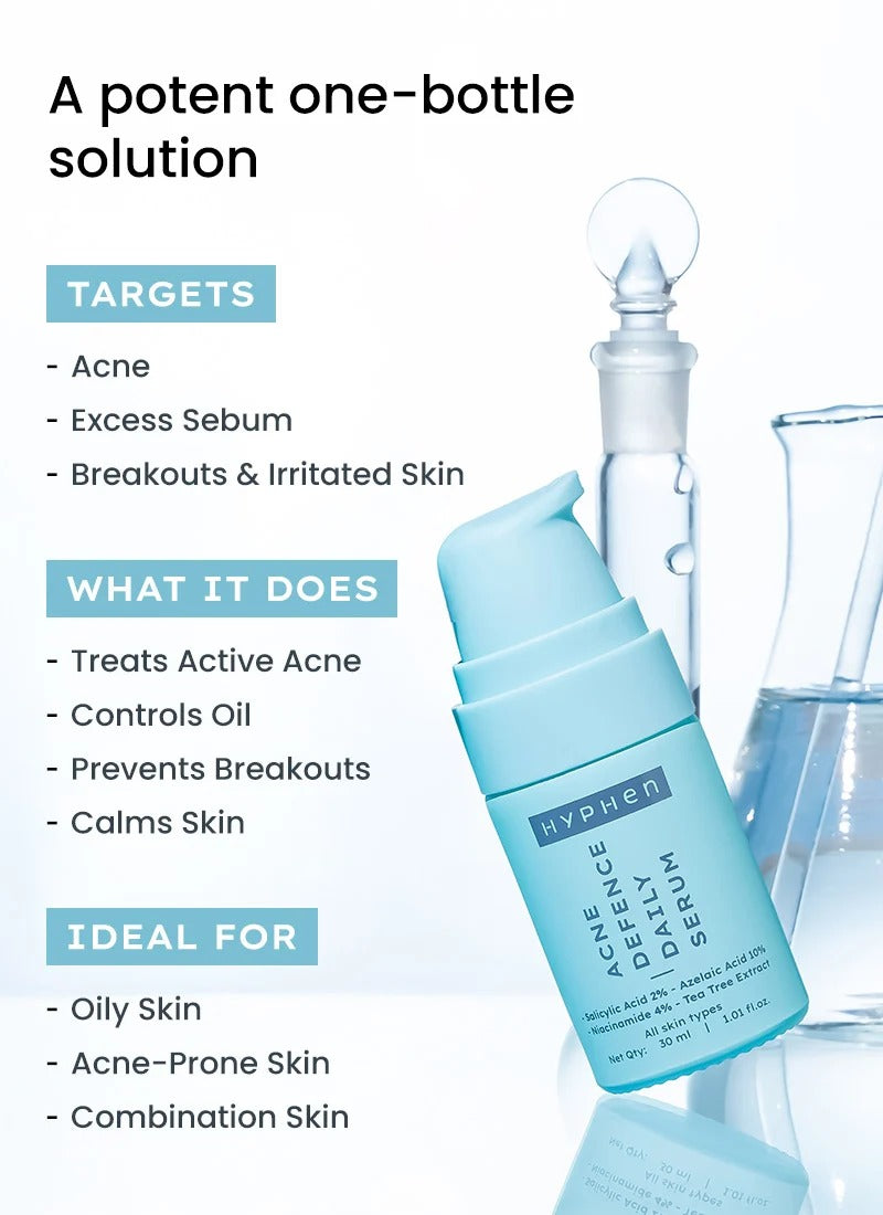 Hyphen Acne Defence Daily Serum - 30ml