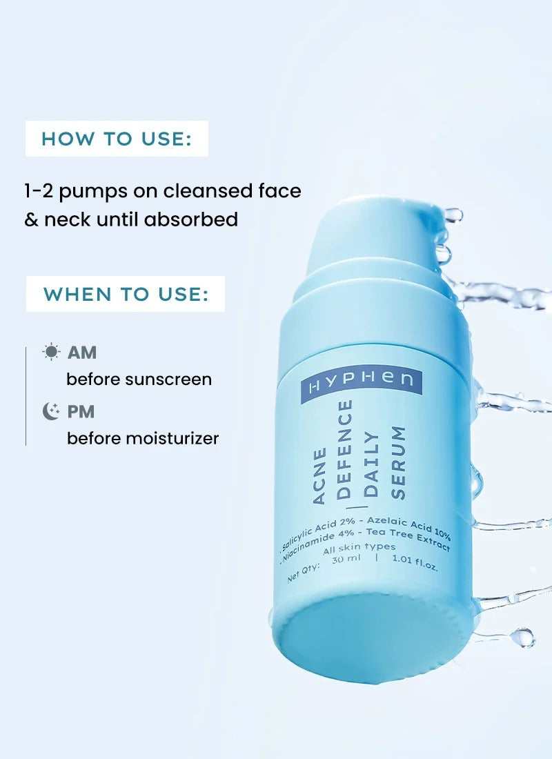Hyphen Acne Defence Daily Serum - 30ml