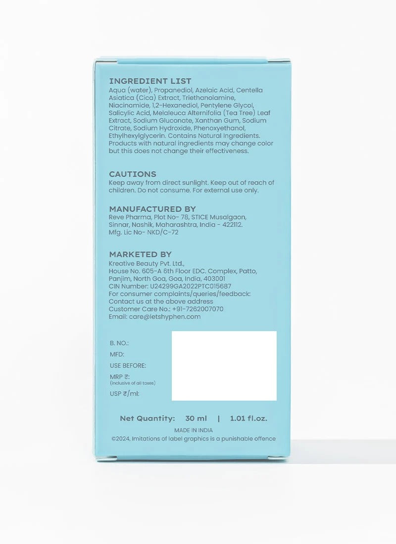 Hyphen Acne Defence Daily Serum - 30ml
