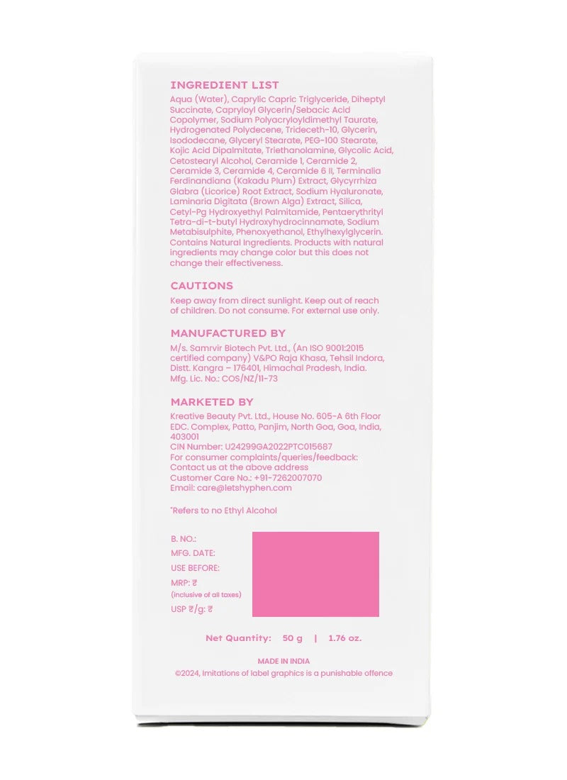 Hyphen Advanced De- Pigmentation Serum - 30ml