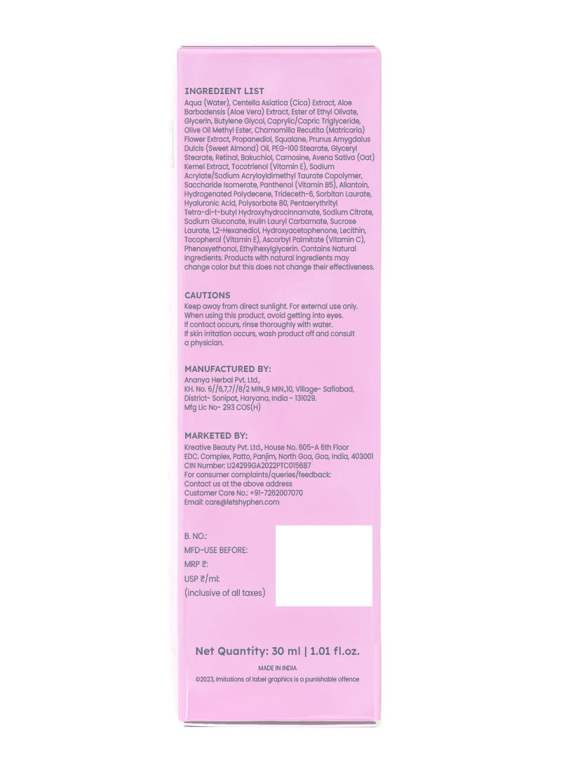 Hyphen 0.1% Retinal Reset Serum Pro - 30ml
