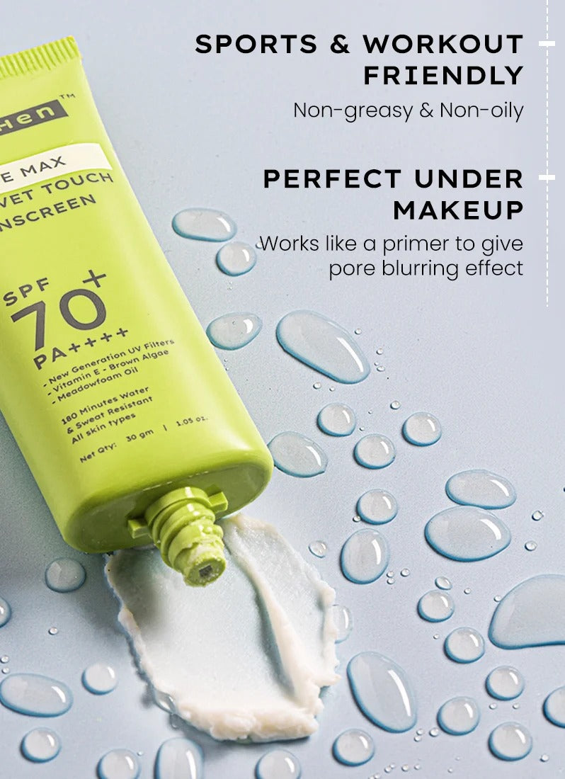 Hyphen Matte Max Velvet Touch Sunscreen SPF 70+ PA++++