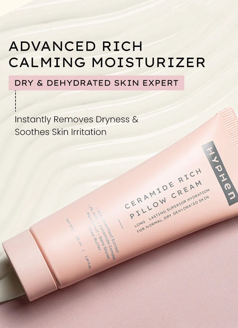 Hyphen Ceramide Rich Pillow Face Cream - 50ml