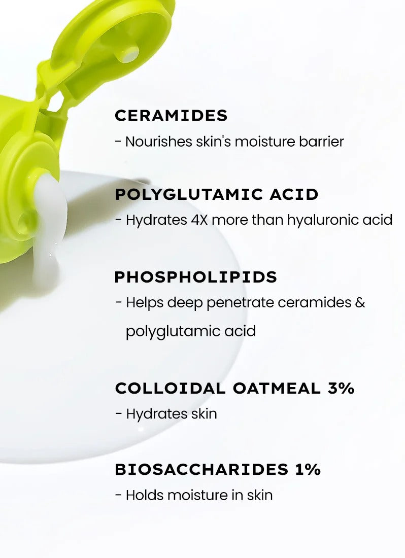 Hyphen Moisturizing Cream Cleanser with Polyglutamic Acid