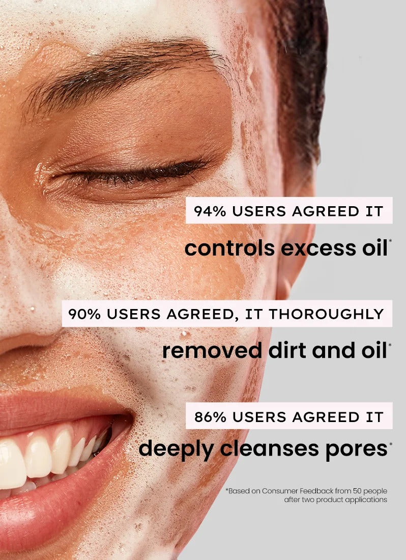 Hyphen Oil Control 2% AHA BHA Face Wash - 100 ml