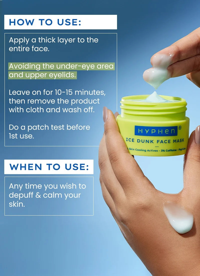 Hyphen Ice Dunk Face Mask - 50g