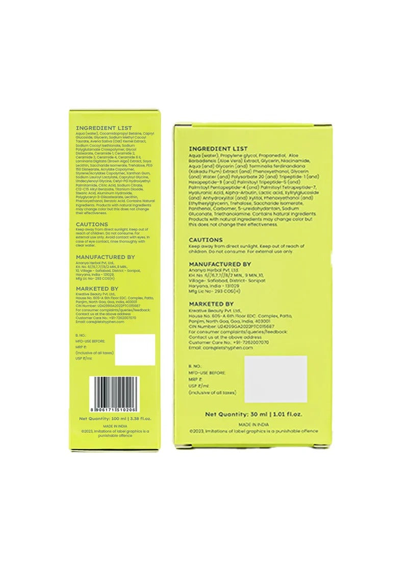 Hyphen Cleanser For Oily Skin + Bcc For Oily Skin