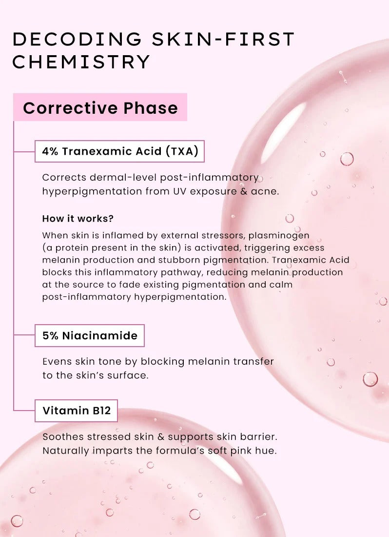 Hyphen Dual Phase De-pigmentation Serum (4% Tranexamic Acid) - 30ml