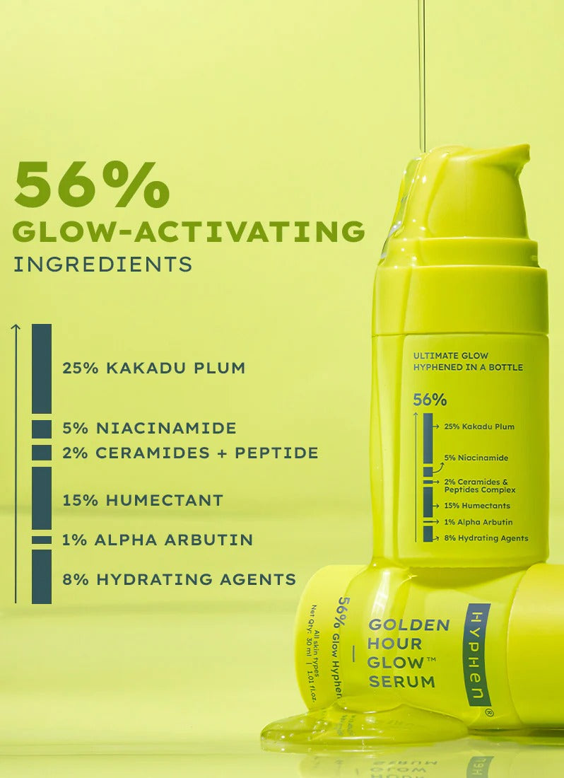 Hyphen Golden Hour Glow Face Serum - 30ml