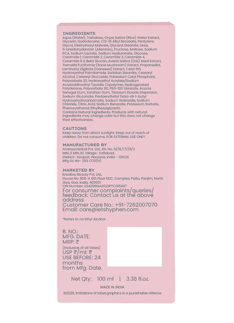 Hyphen Hydrating Ceramide Milky Toner Essence