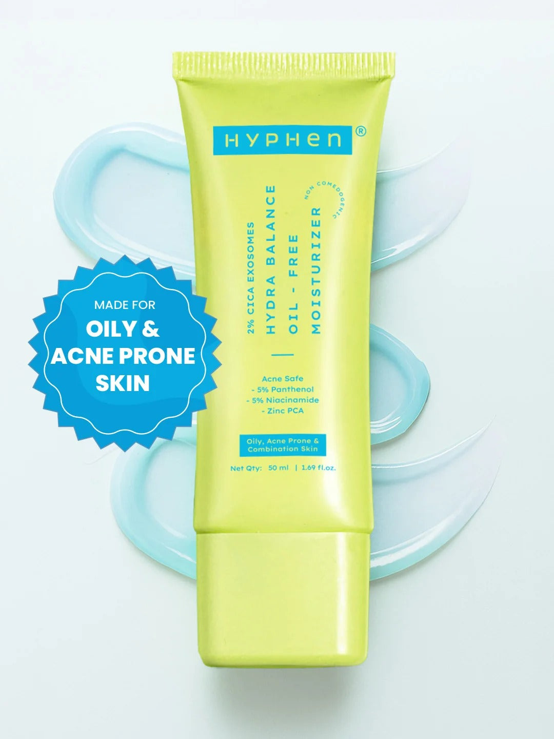 Hyphen 2% Cica Exosomes Oil-Free Moisturizer - 50ml