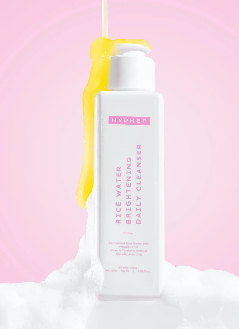 Hyphen 10% Rice Water Face Wash - 100 ml