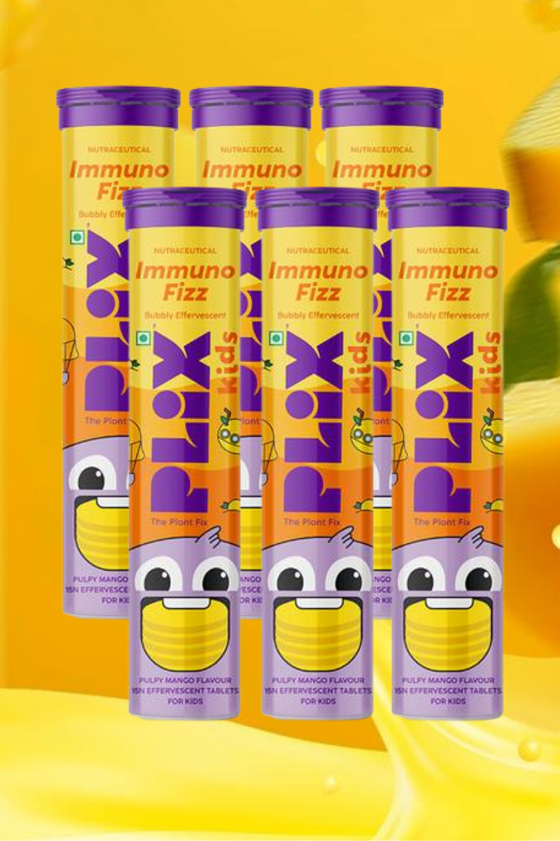 Plix Kids Immuno Fizz (Pack of 6)