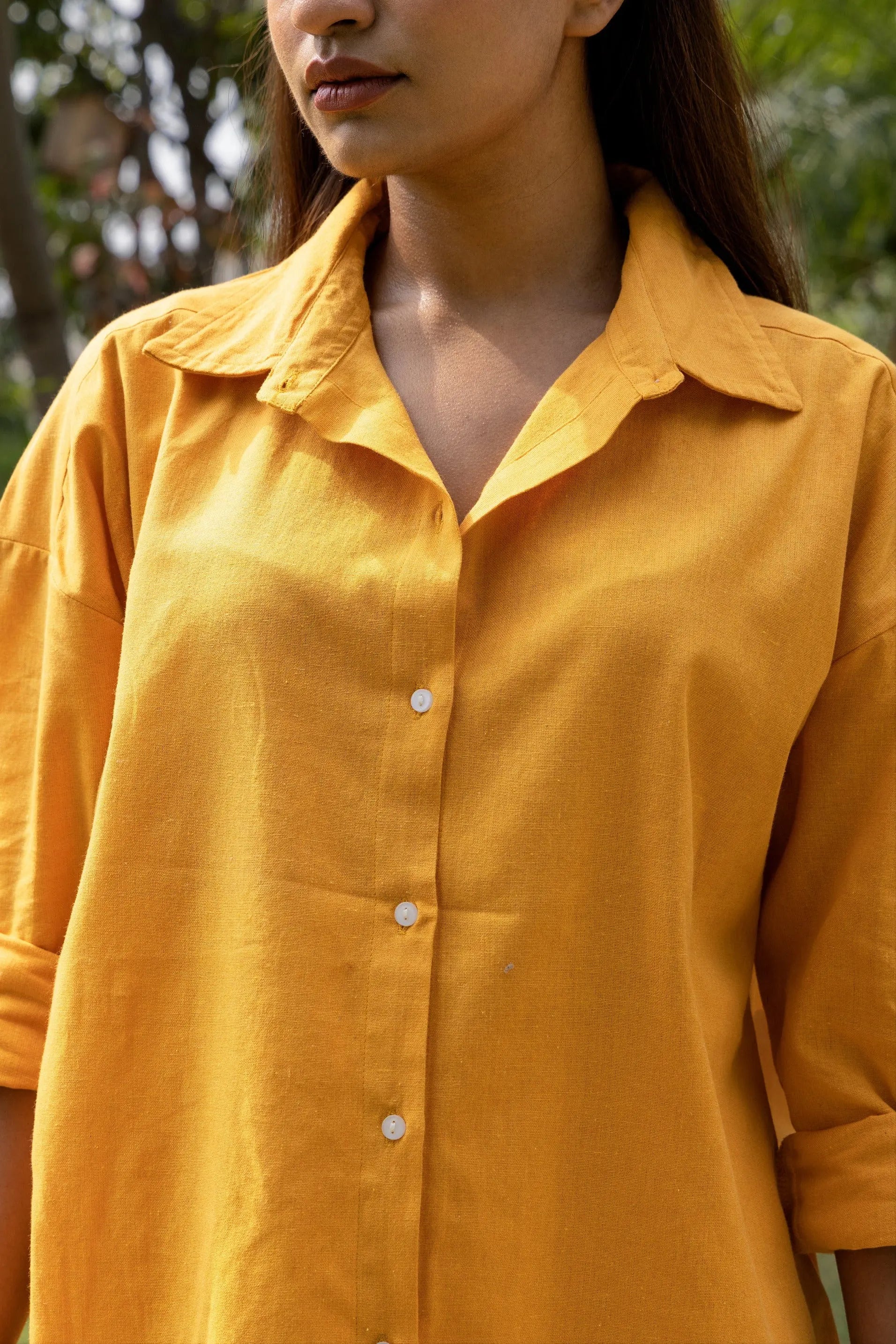 Sugnaa Oversized Cotton Shirt & Shorts