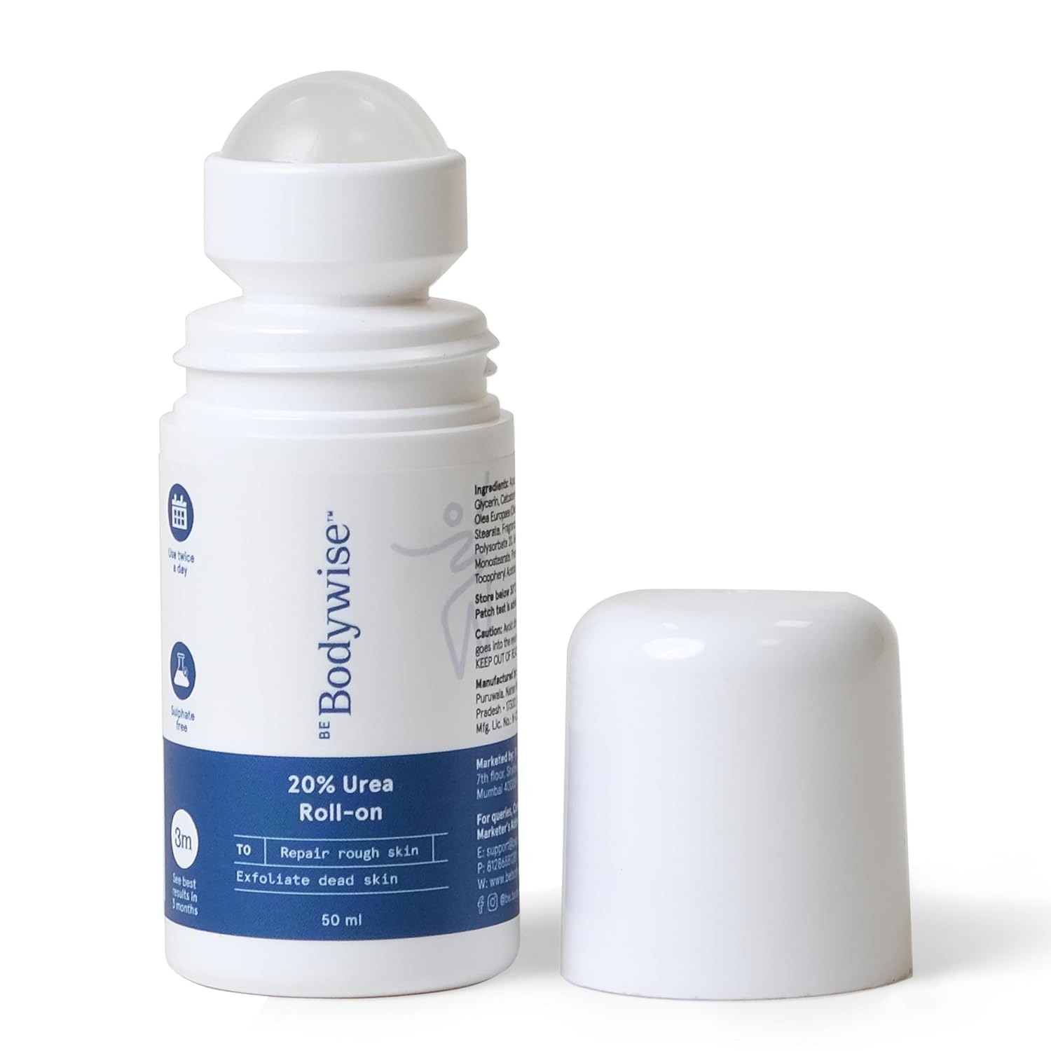 Be Bodywise 20% Urea Foot and Heel Roll On