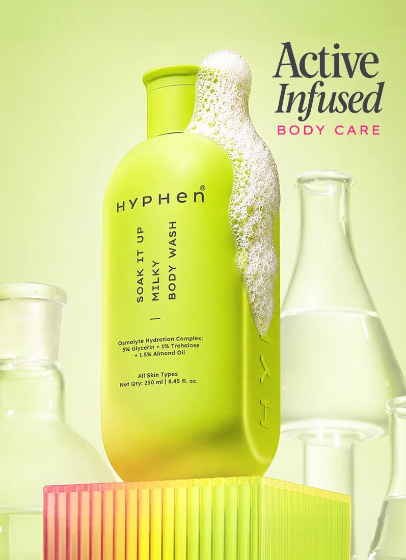Hyphen Soak it up milky body wash - 250ml
