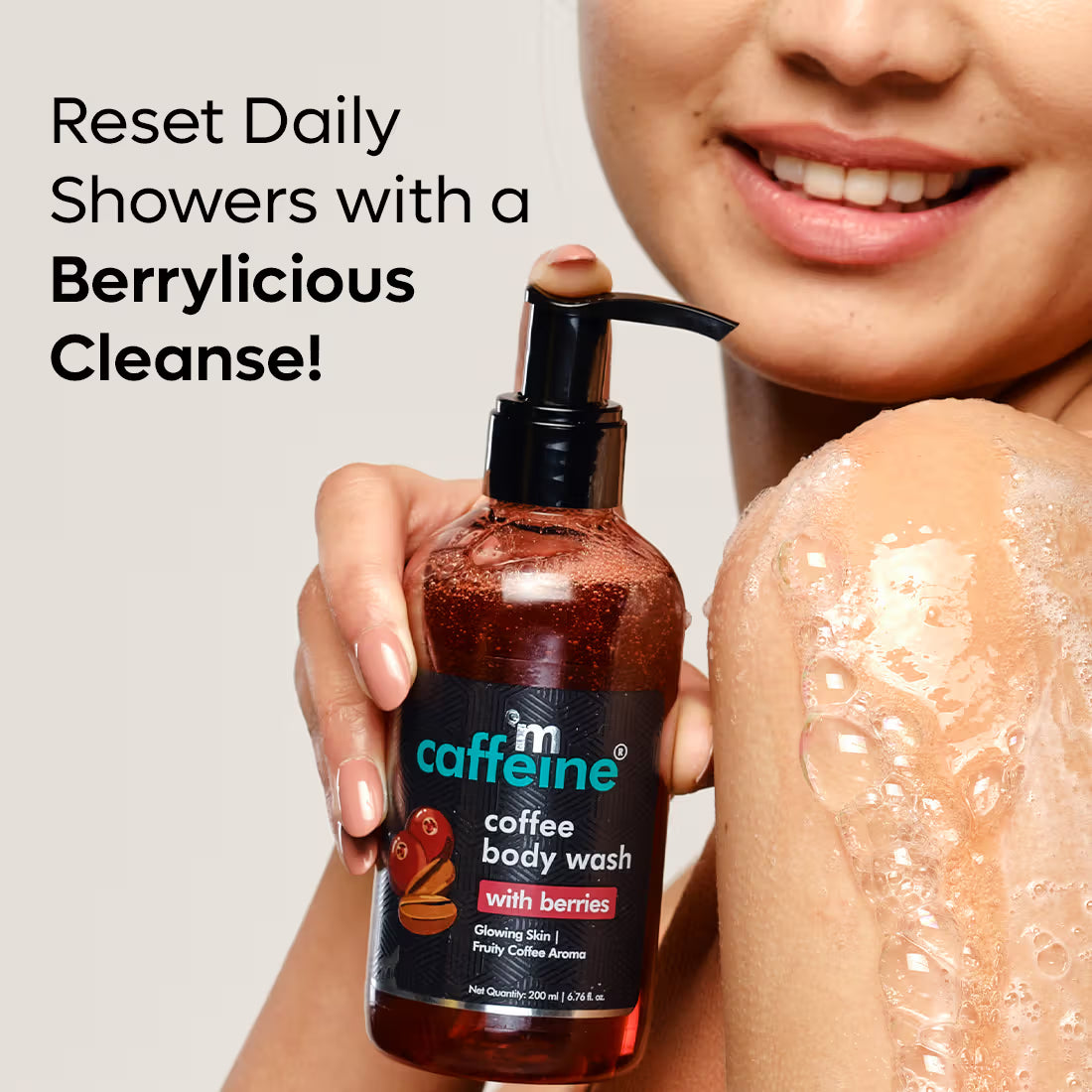 mCaffeine Coffee & Berries Body Exfoliation Kit