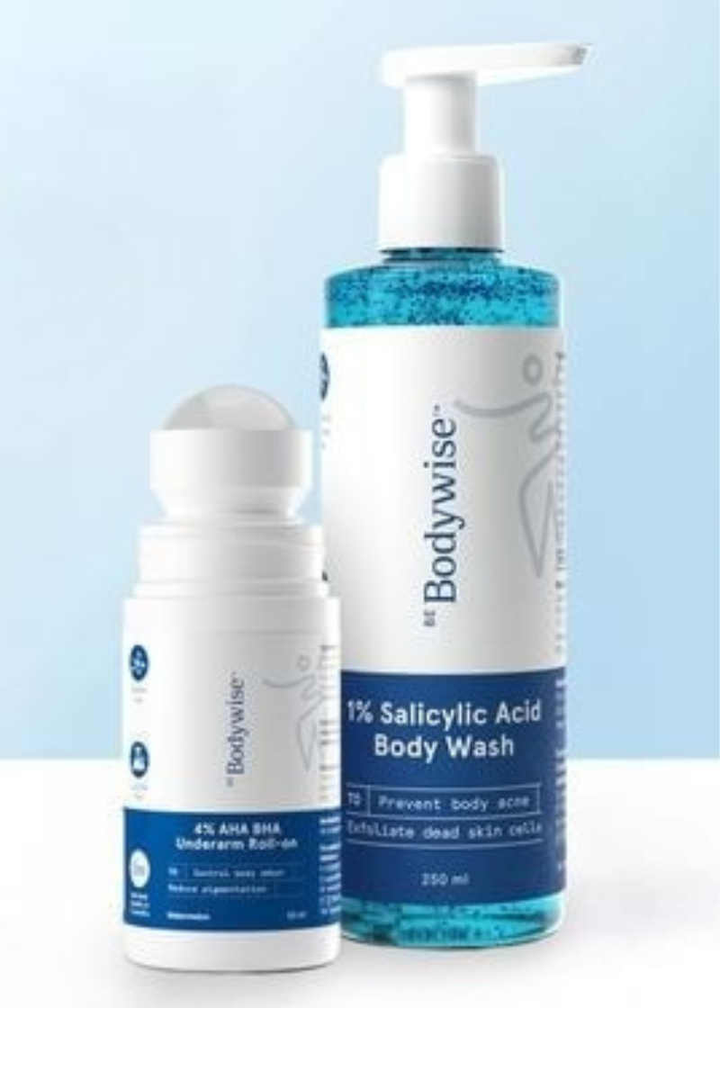 Be Bodywise Watermelon Underarm Roll On + Salicylic Acid Body Wash
