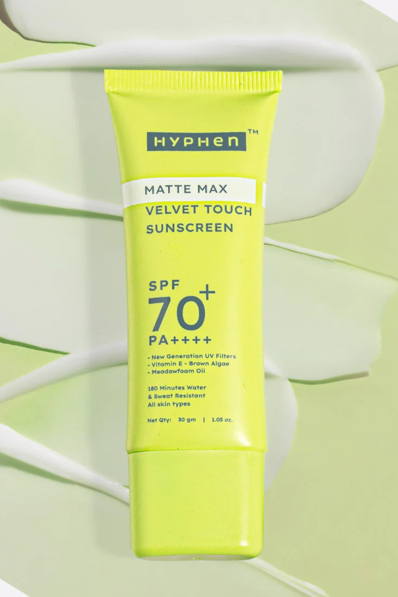 Hyphen Matte Max Velvet Touch Sunscreen SPF 70+ PA++++