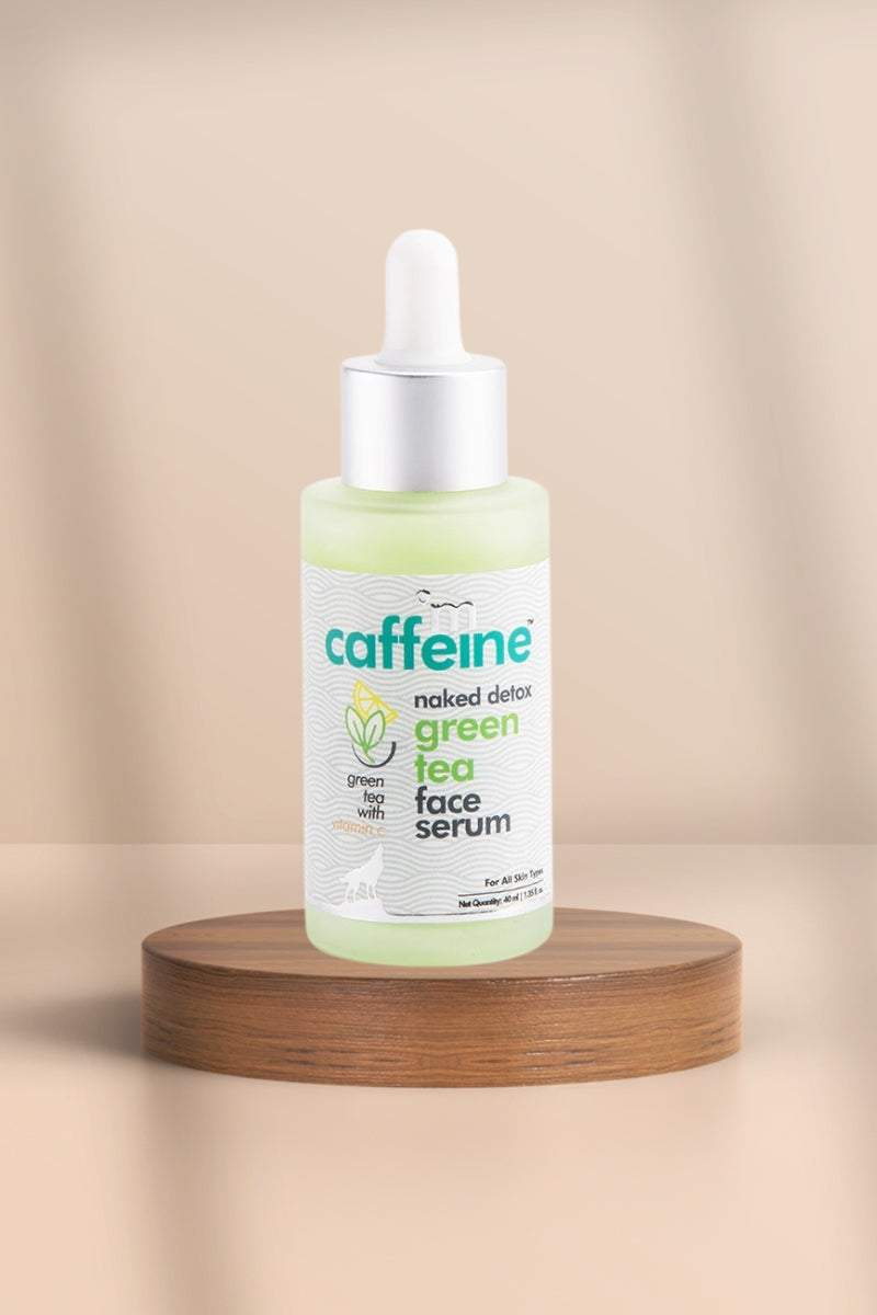mCaffeine Green Tea Face Serum With Hyaluronic Acid - 40ml