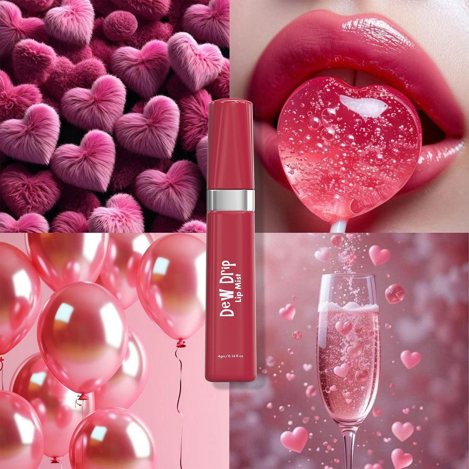 Glam21 Dew Drip Lip Mist, 4gm - Pink Pout