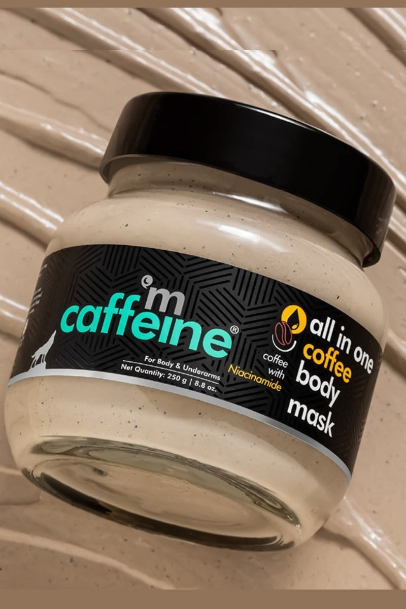 mCaffeine Coffee Body Mask To De-Tan & De-Pigment With Niacinamide - 250g