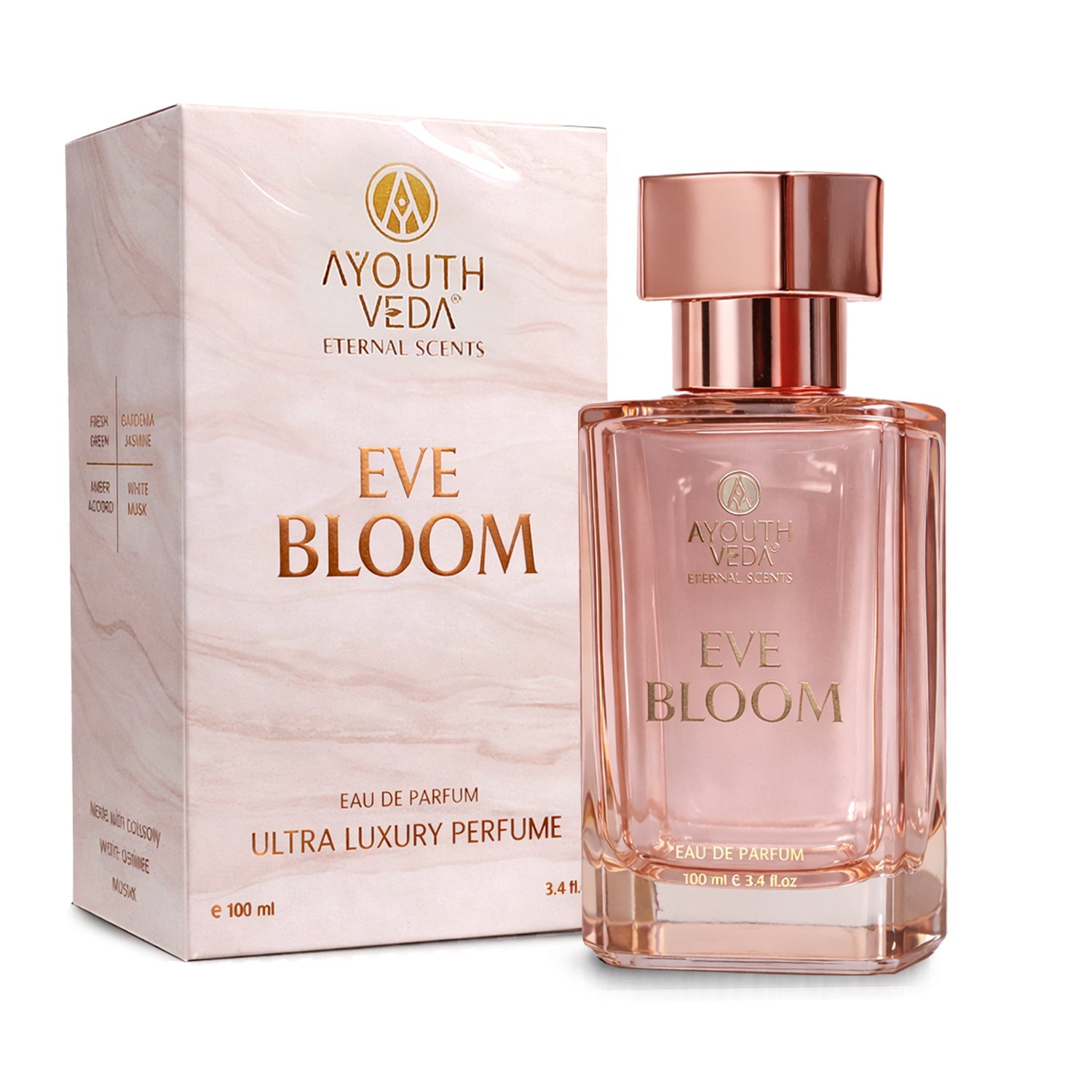 Ayouthveda Eve Bloom Eau De Parfum for Women – Floral Luxury Perfume (100ml)