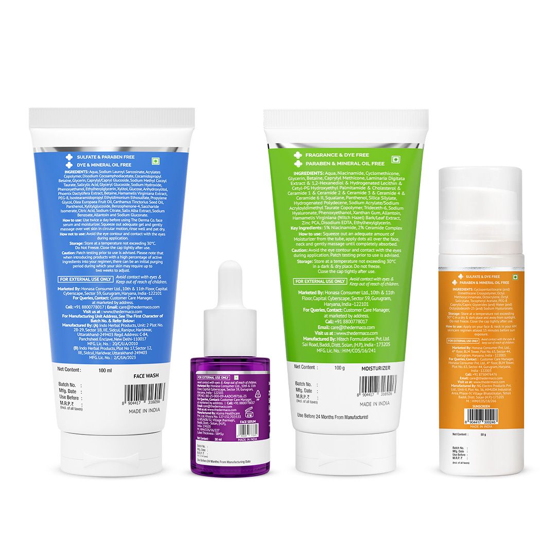 Derma Co Everyday Regimen for Oily Skin