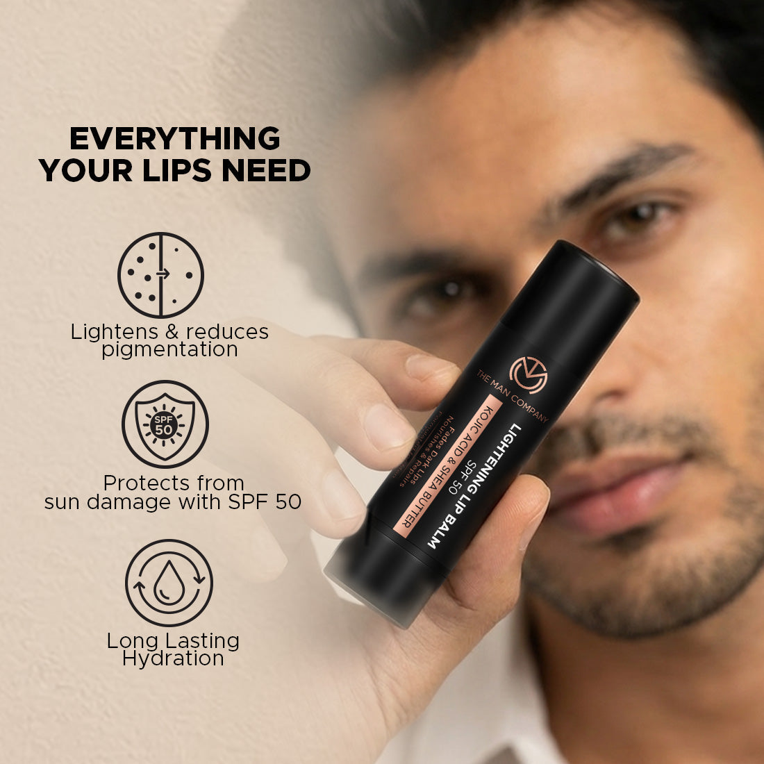 The Man Company Lightening Lip Balm for Men
