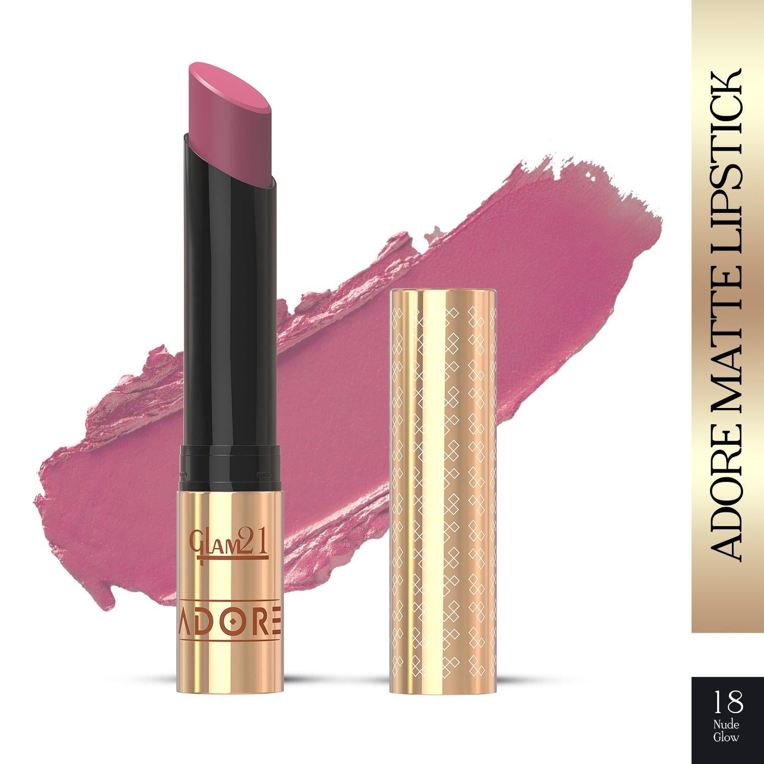 Glam21 Adore Lipstick - Nude Glow